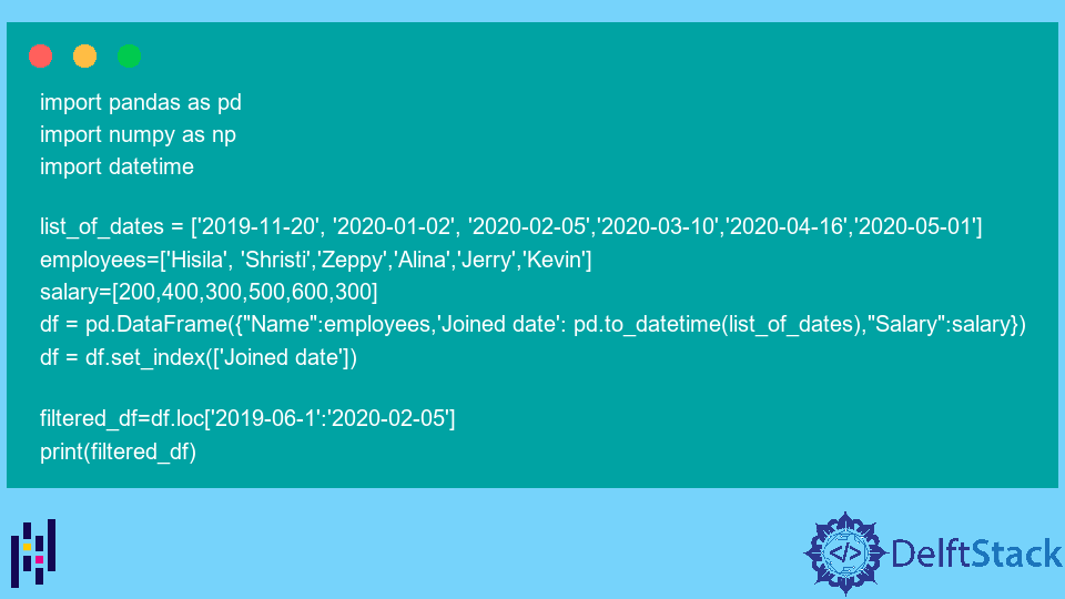 como-filtrar-linhas-dataframe-com-base-na-data-em-pandas-delft-stack